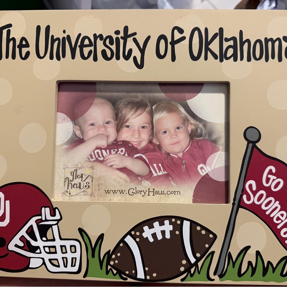 University of Oklahoma Beige Collegiate Picture Frame